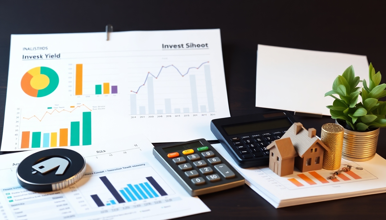 投資利回り分析のグラフ